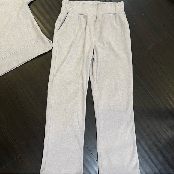 NWOT RBX Mock Neck Sweater and Pant Set in Light Gray Size Medium - Picture 4 of 7